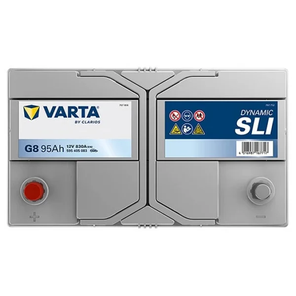 Varta Blue Dynamic G8 12 V 95 Ah 830 Cca Akü - Görsel 6