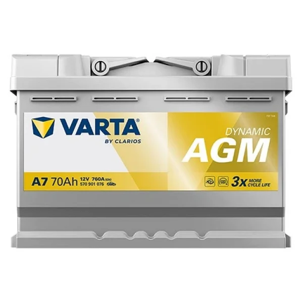 Varta Silver Dynamic E39 Start-Stop Plus Agm 12 V 70 Ah 760 Cca Akü - 2025 - Görsel 3