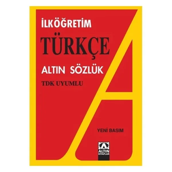 Türkçe Sözlük Tdk Uyumlu İlk Orta Okul Katon Kapak 415 Sayfa 1 Adet Altın Türkçe Sözlük 2 3 4 5 6 7 8 Sınıf - Görsel 4