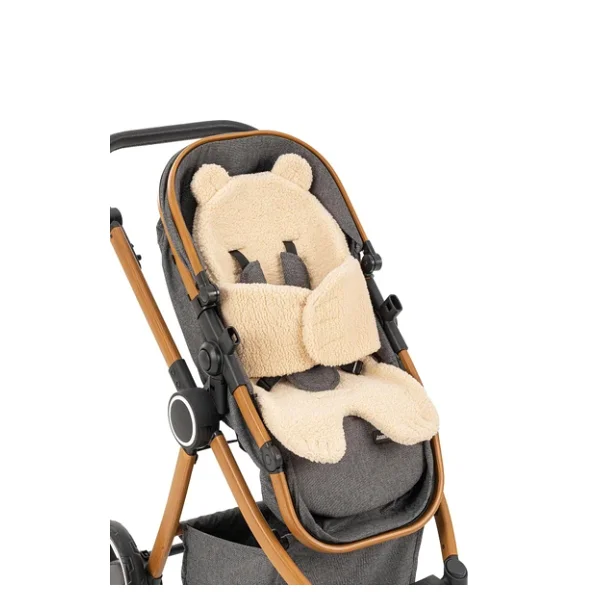 Wellgro Teddy Bear Çok Fonksiyonlu Peluş Ped Bebek Arabası Minderi - Görsel 3