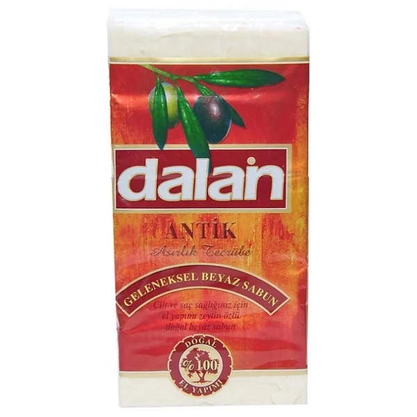 Dalan Zeytinyağlı Sabun 180gr 5 Adet Saf Beyaz Zeytinyağı Sabunu - Görsel 5