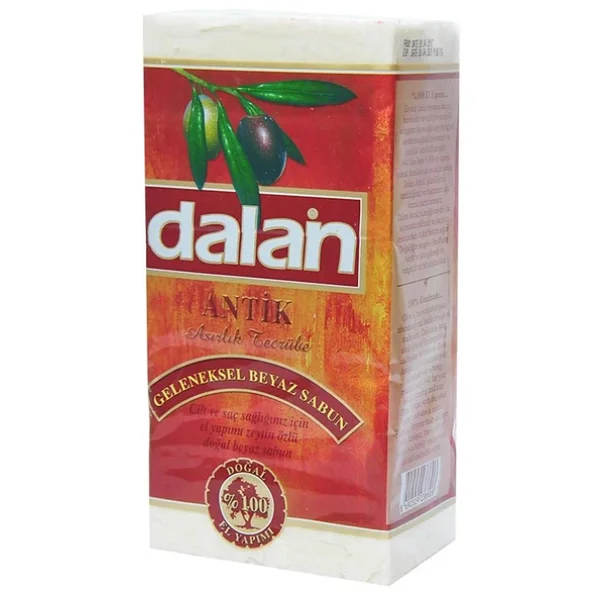 Dalan Zeytinyağlı Sabun 180gr 5 Adet Saf Beyaz Zeytinyağı Sabunu - Görsel 3