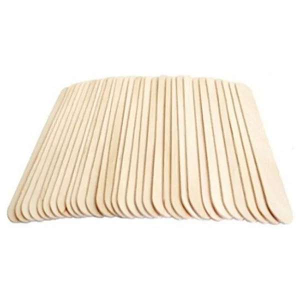 Brons Ahşap Dil Basma Çubuğu Abeslang Naturel 50 Li Paket 150x18 Mm Çx - Görsel 3