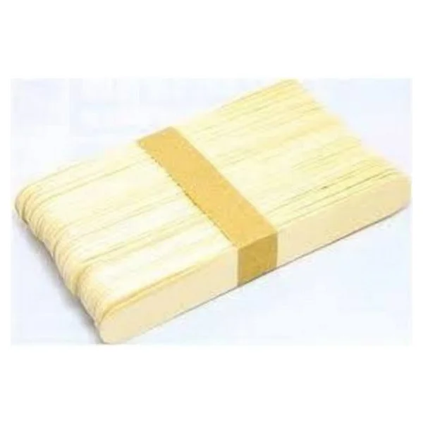 Brons Ahşap Dil Basma Çubuğu Abeslang Naturel 50 Li Paket 150x18 Mm Çx - Görsel 4