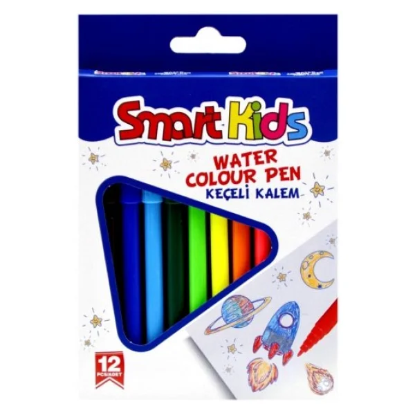 Smart Kids 12'li Keçeli Kalem Seti - Görsel 4