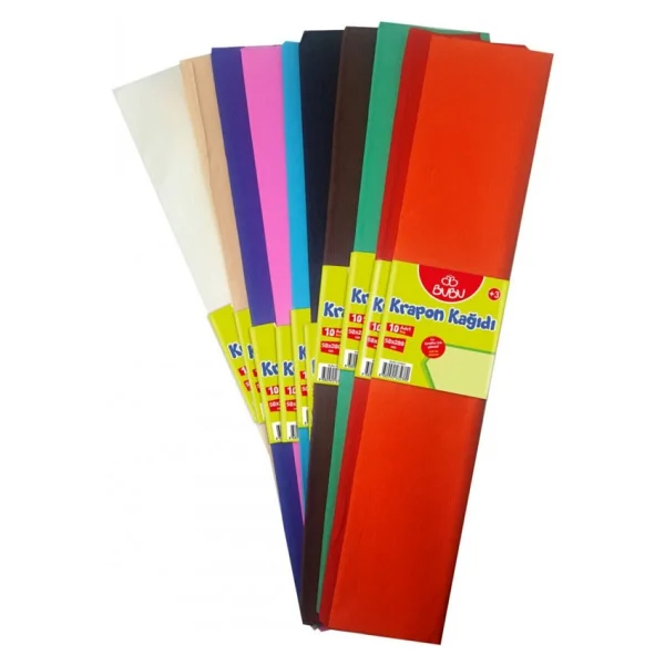 Bubu 50x200 Cm 10 Renk Krapon Kağıdı - Görsel 4
