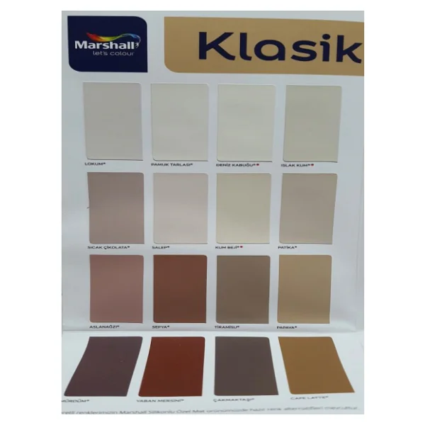 Marshall Silikonlu Özel Mat 1 Lt İç Cephe Boyası - Görsel 4