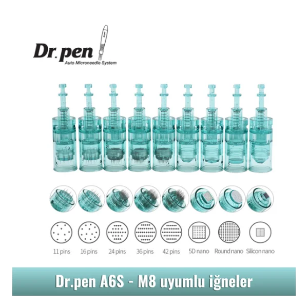 Dr.Pen Kare Nano Ultima A6s Ve M8 Dermapen İğnesi 10 Adet - Görsel 4