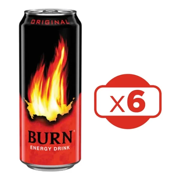 Burn Enerji İçeceği 500 Ml. (6'lı) - Görsel 3