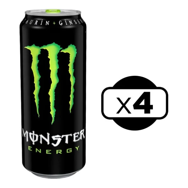 Monster Energy Enerji İçeceği 500 Ml 4 Lü - Görsel 3