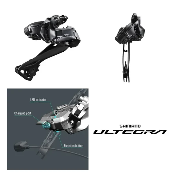 Shimano Ultegra Di2 Rd-R8150 12 Vites Uyumlu Bisiklet Arka Aktarıcı Direkt Montaj - Görsel 5