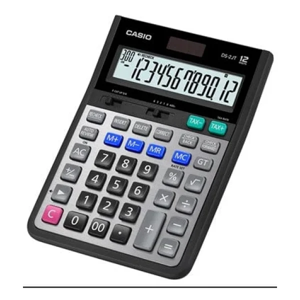 Casio Ds-2jt Profesyonel 12 Haneli İşlem Kontrollü Masaüstü Hesap Makinesi - Görsel 7