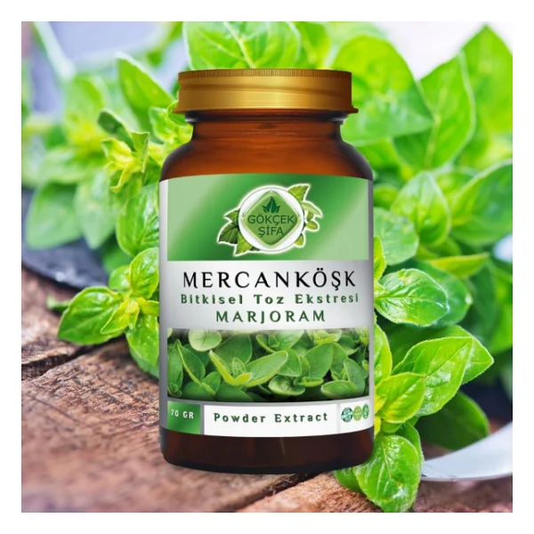 Mercan Köşk (Marjoram) Toz Ekstresi 70 Gr. Cam Kavanoz - Görsel 7