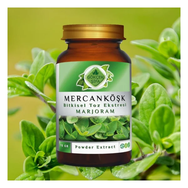 Mercan Köşk (Marjoram) Toz Ekstresi 70 Gr. Cam Kavanoz - Görsel 8