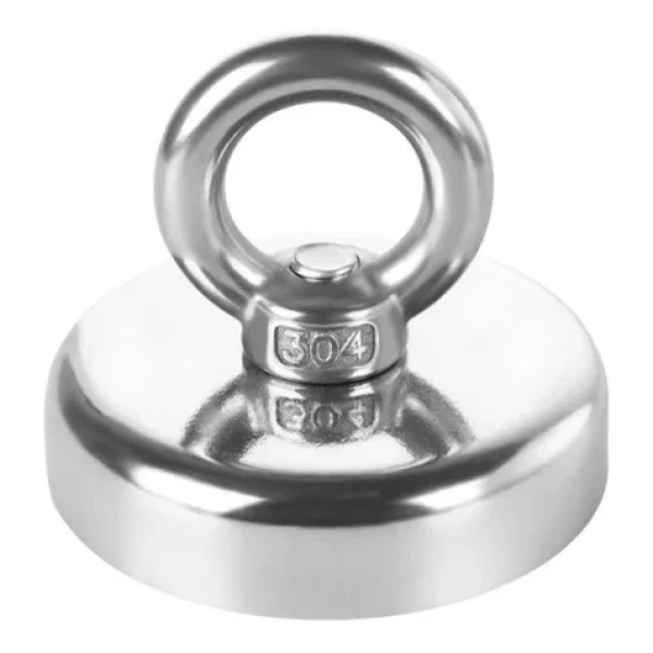 Valkyrie D25 19kg Fishing Magnet 25mm Askılı Güçlü Neodyum Mıknatıs - Görsel 3