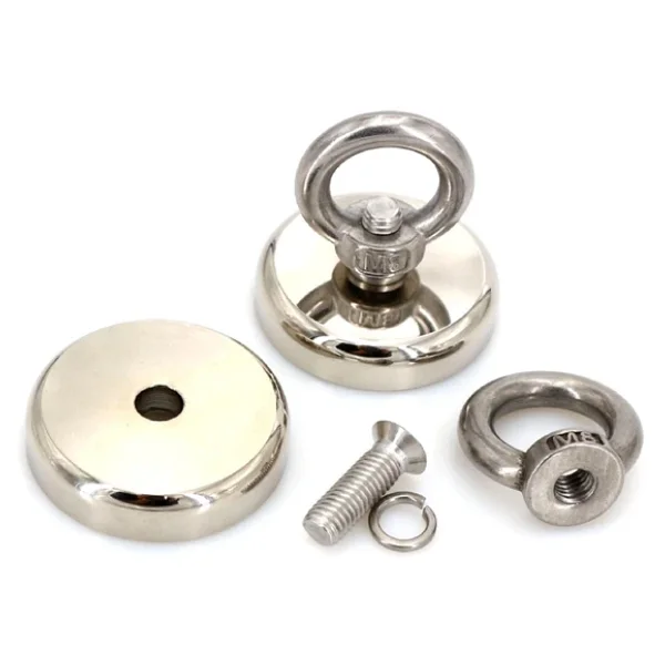 Valkyrie D25 19kg Fishing Magnet 25mm Askılı Güçlü Neodyum Mıknatıs - Görsel 7