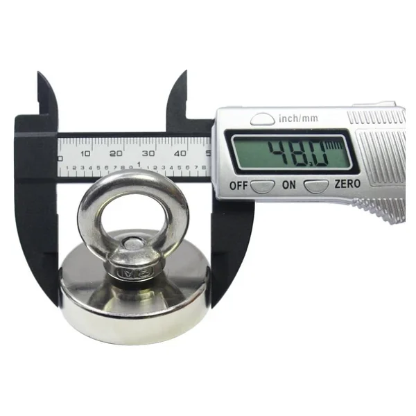 Valkyrie D48 Güçlü Neodyum Mıknatıs 48mm 75kg Askılı Fishing Salvage Magnet - Görsel 4