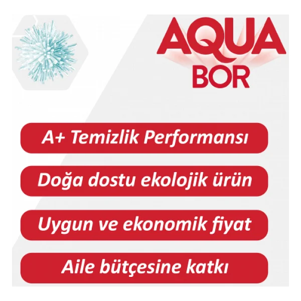 Aquabor Beyazlar İçin 4 Kg Toz Deterjan - Görsel 3