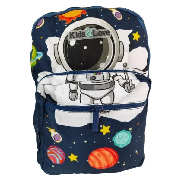 Kaukko L5127 Kids Love Layer Astronot Okul Sırt Çantası - Görsel 4