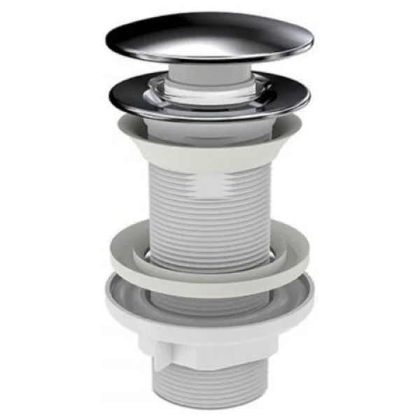 İzyapı Klick Klack Taşmasız Bas Aç Metal Lavabo Sifonu - Görsel 3
