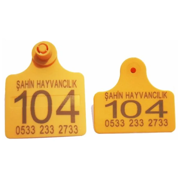 Büyükbaş Hayvan Kulak Küpesi Turkuaz 1-100 Arası - Görsel 3