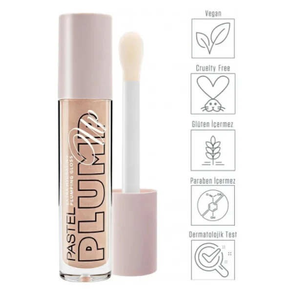 Pastel Plump Up Extra Hydrayting Dolgunlaştırıcı Dudak Parlatıcısı - Görsel 2