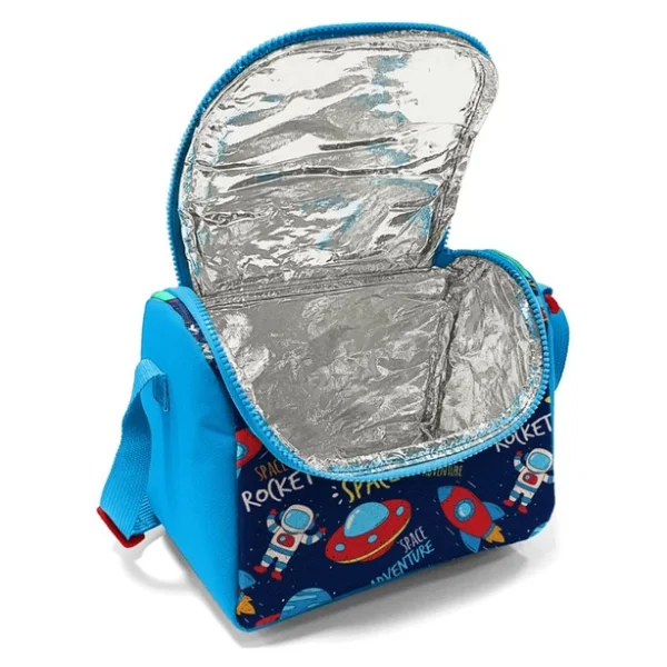 Coral High 11807 Uzay Desenli Termoslu Beslenme Çantası - Görsel 3
