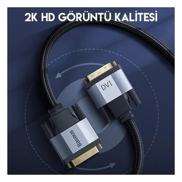 Baseus Enjoyment Series Caksx-S0g 3 M Dvı Kablo - Görsel 4