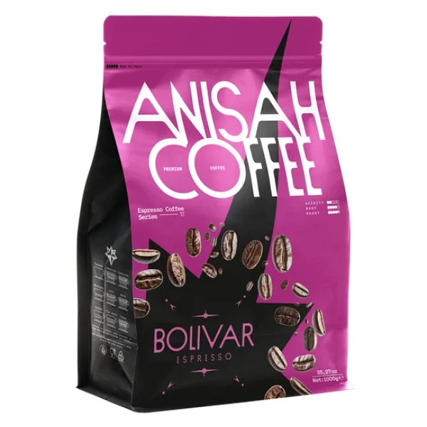 Anisah Bolivar Espresso Koyu Kavrulmuş Çekirdek Kahve 1 Kg - Görsel 3