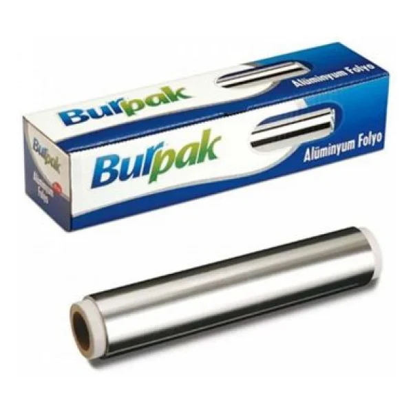 Burpak Alüminyum Folyo - 30 Cm. X 50 Metre - 10 Mikron - 1 Paket - Görsel 4