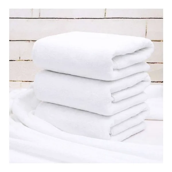 Banyo Havlusu 90x150 Cm %100 Pamuklu Otel Havlusu Gramajlı 600 Gr - Görsel 3