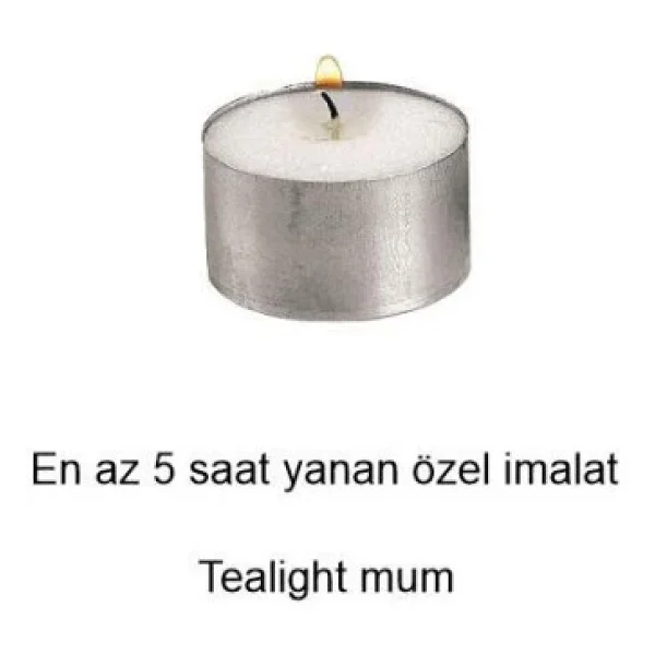 Davetiye Mum Mühürü Uygulama Seti Beyaz Renk 310 Botanik Desen - Görsel 6