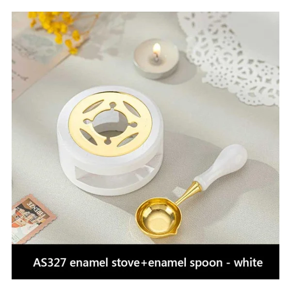 Davetiye Mum Mühürü Uygulama Seti Beyaz Renk 870 With Love - Görsel 10