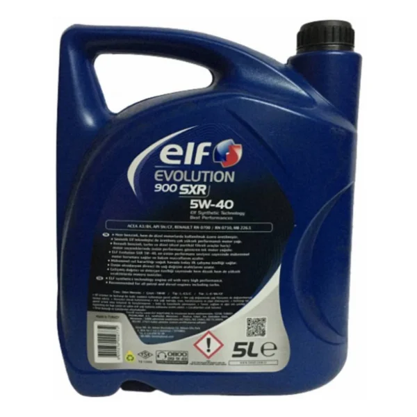 Elf Evolution 900 Sxr 5w-40 5 Lt Motor Yağı - Görsel 2