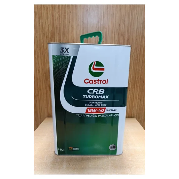 Castrol Crb Turbomax 15w-40 Cı-4/E7 18 Lt Motor Yağı - Görsel 6