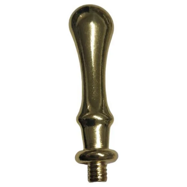 Mum Mühürü Sapı Gold Yassı Döküm Metal - Görsel 2