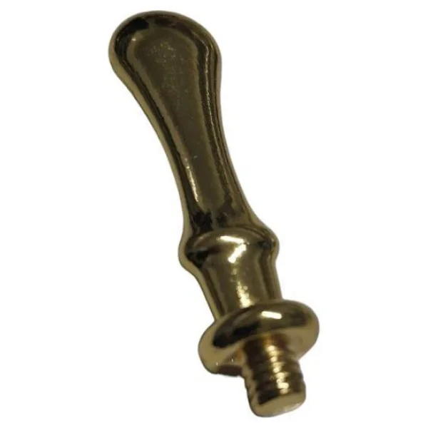 Mum Mühürü Sapı Gold Yassı Döküm Metal - Görsel 4