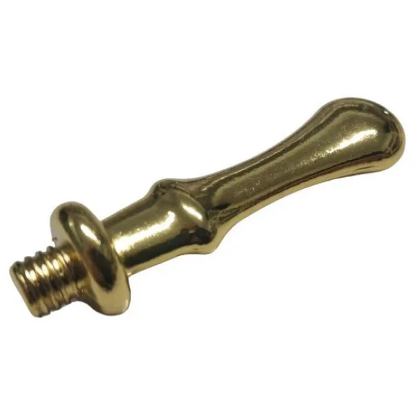 Mum Mühürü Sapı Gold Yassı Döküm Metal - Görsel 5