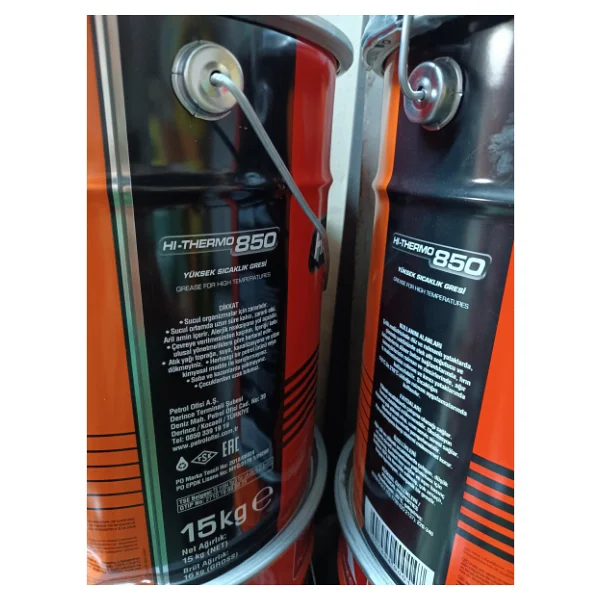 Petrol Ofisi Hi-Thermo 850 Yüksek Sıcaklık Gresi 15 Kg - Görsel 2