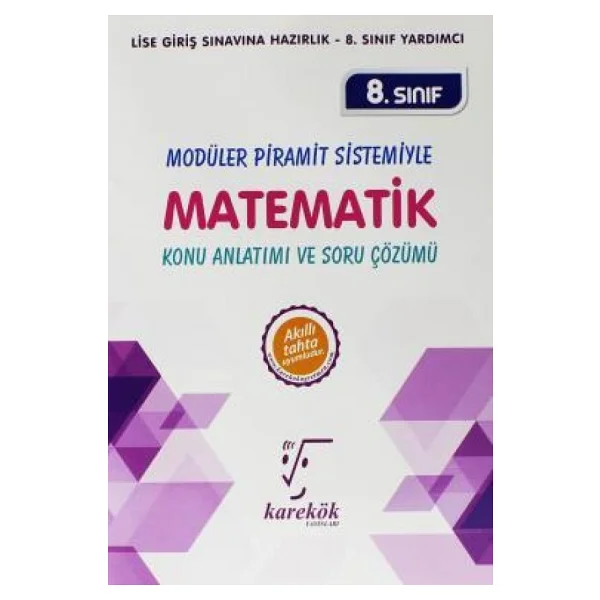 Karekök Yayınları 8. Sınıf Lgs Matematik Mps Konu Anlatımı Ve Soru Çözümü - Görsel 3