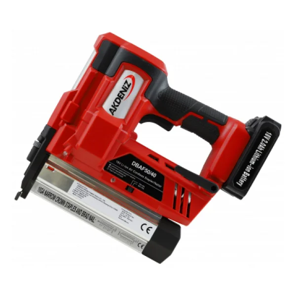 Akdeniz Akd Dbaf50/40 18 V Şarjlı Zımba Çivi Çakma Tabancası - Görsel 4