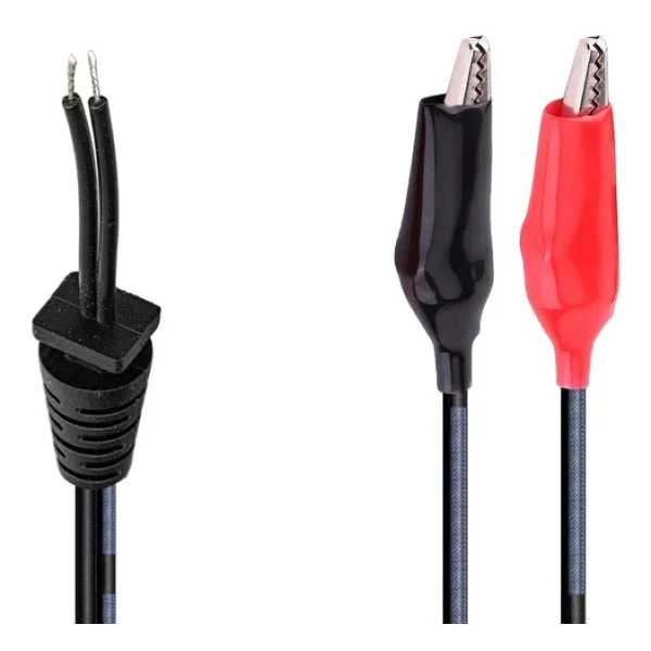 Weko Yerli Üretim 1.2 Metre Adaptör Kablo Krokodil Akü Maşası Uçlu Kablolu Akü ŞArj Cihazları Aletleri İçin - Görsel 4