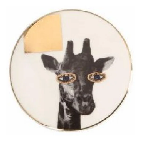 Porland 04alm006620 Wild Life Giraffe Bardak Altlığı 10 Cm - Görsel 7