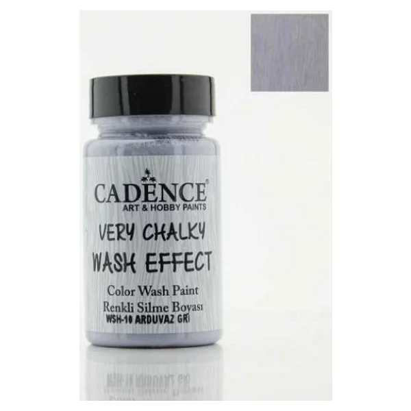 Cadence Wash Effect Renkli Silme Boyası 90 Ml. 10 Arduvaz Gri - Görsel 6