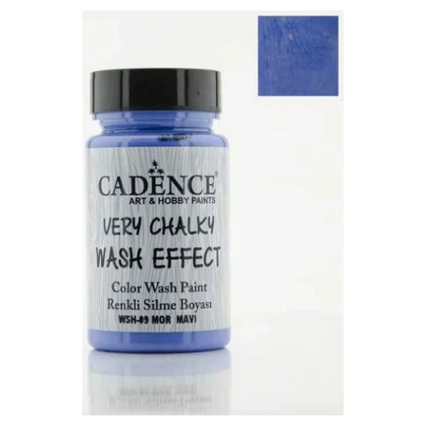 Cadence Wash Effect Renkli Silme Boyası 90 Ml. 09 Çelik Mavi - Görsel 2