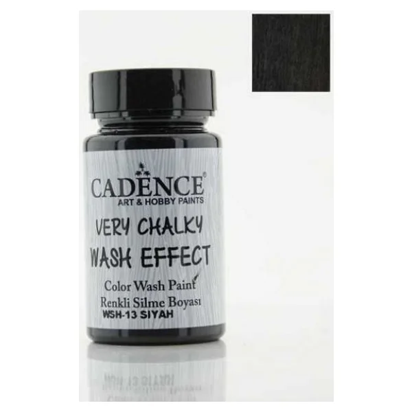 Cadence Wash Effect Renkli Silme Boyası 90 Ml. 13 Siyah - Görsel 5