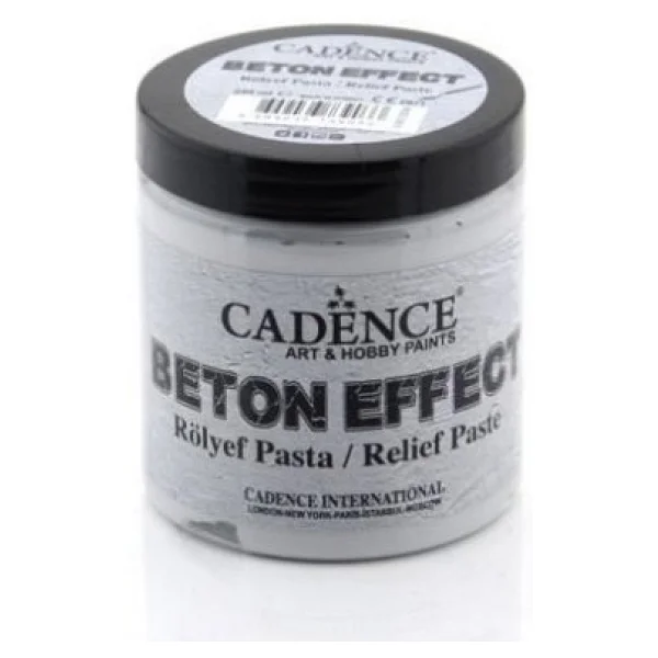 Cadence Beton Effect Rölyef Pasta 250 Ml. (350 Gr.) - Görsel 2