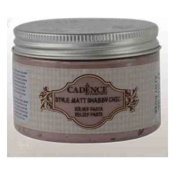 Cadence Style Matt Shabby Chic Rolyef Pasta Sr-07 Kullu Gul - Görsel 3