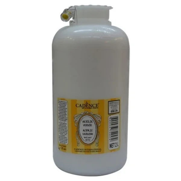 Cadence Su Bazlı Yarı Mat Vernik 2 Litre - Görsel 3