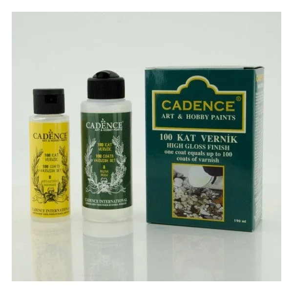 Cadence 100 Kat Vernik 120+70 Ml. Takım - Görsel 4